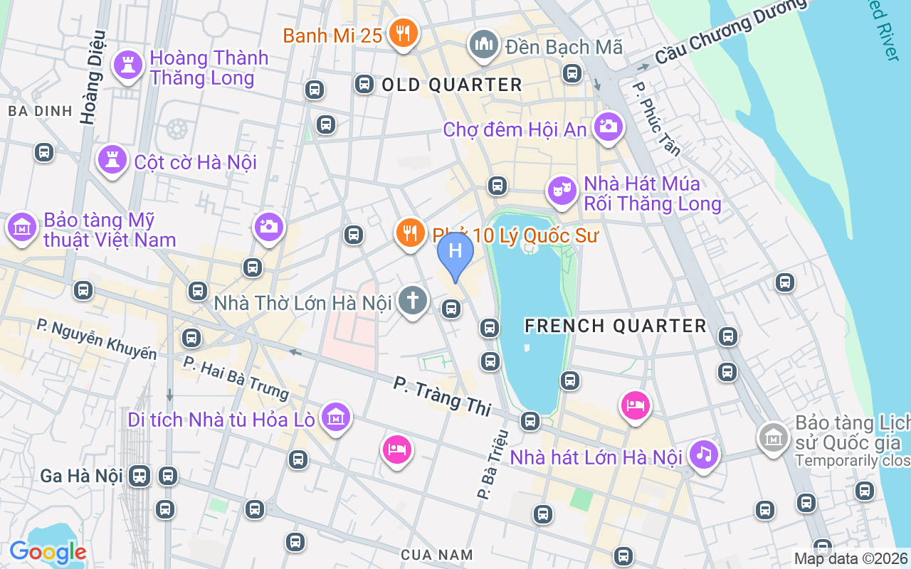 Map showing The Oriental Jade Hotel